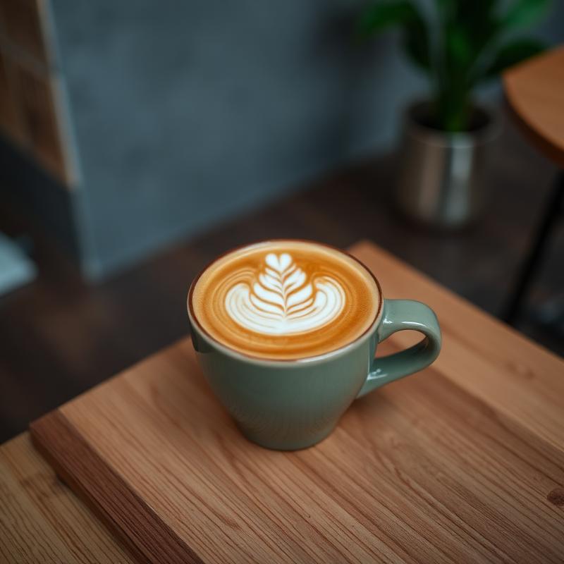 Café con latte art